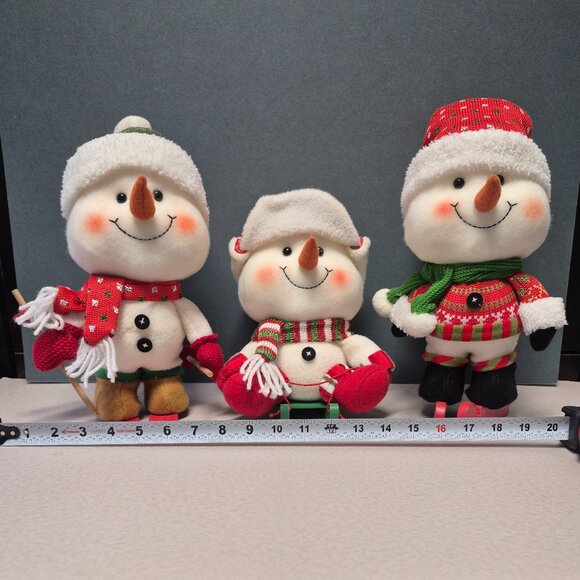 Snowmen Fabric, Winter, Christmas, Decor - Picture 4 of 4